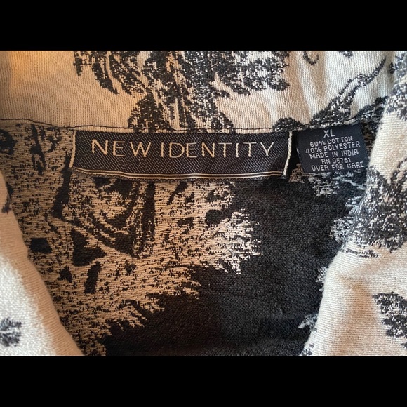 VINTAGE NEW IDENTITY CROP BLAZER - Picture 4 of 7